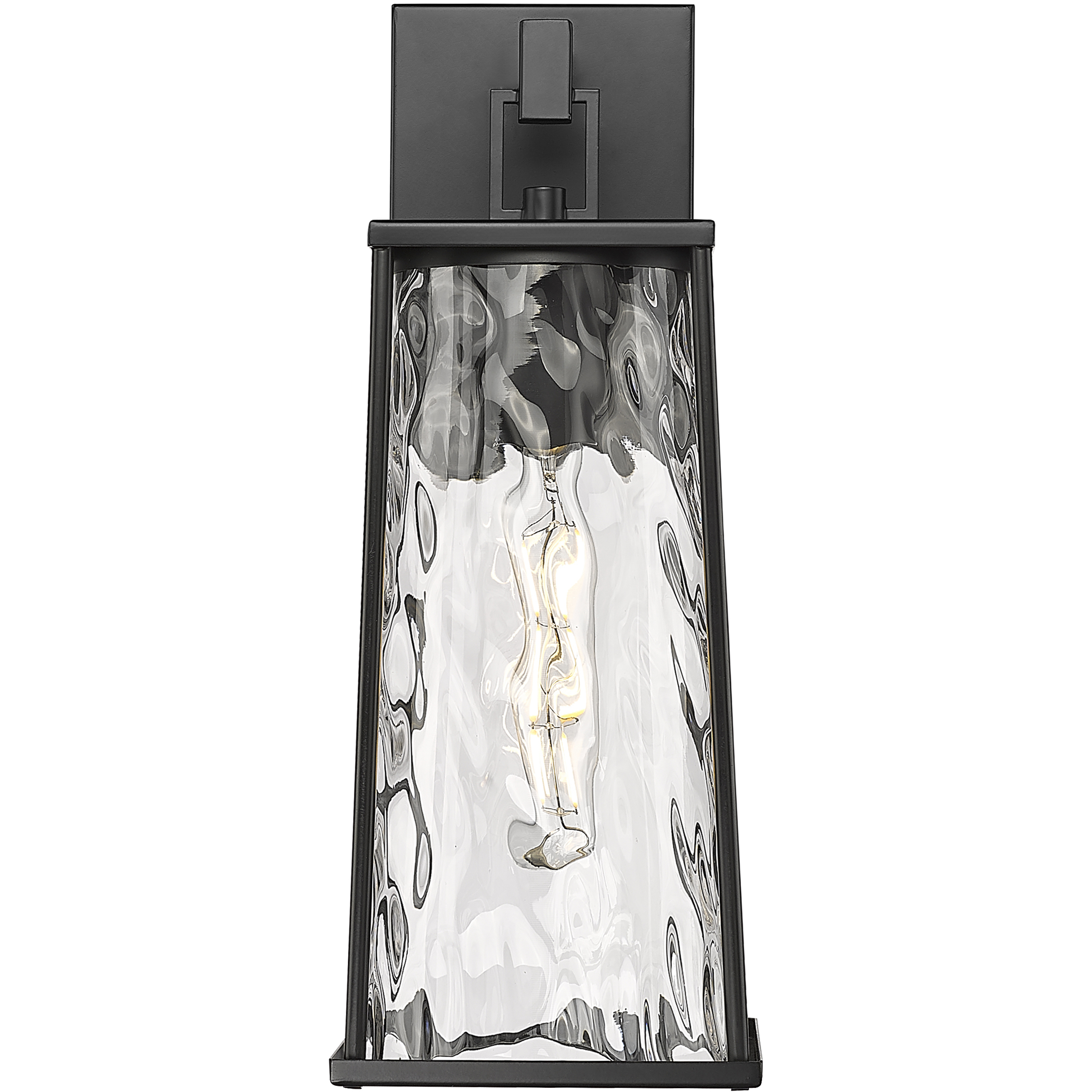 Dutton 1 Light 16.25 inch Powder Coated Black Outdoor Wall Sconce